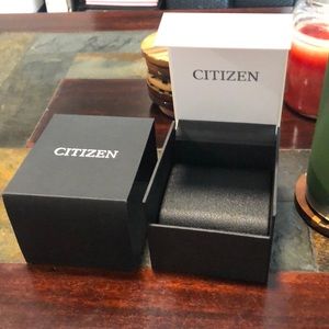 Black and White Citizen Watch box